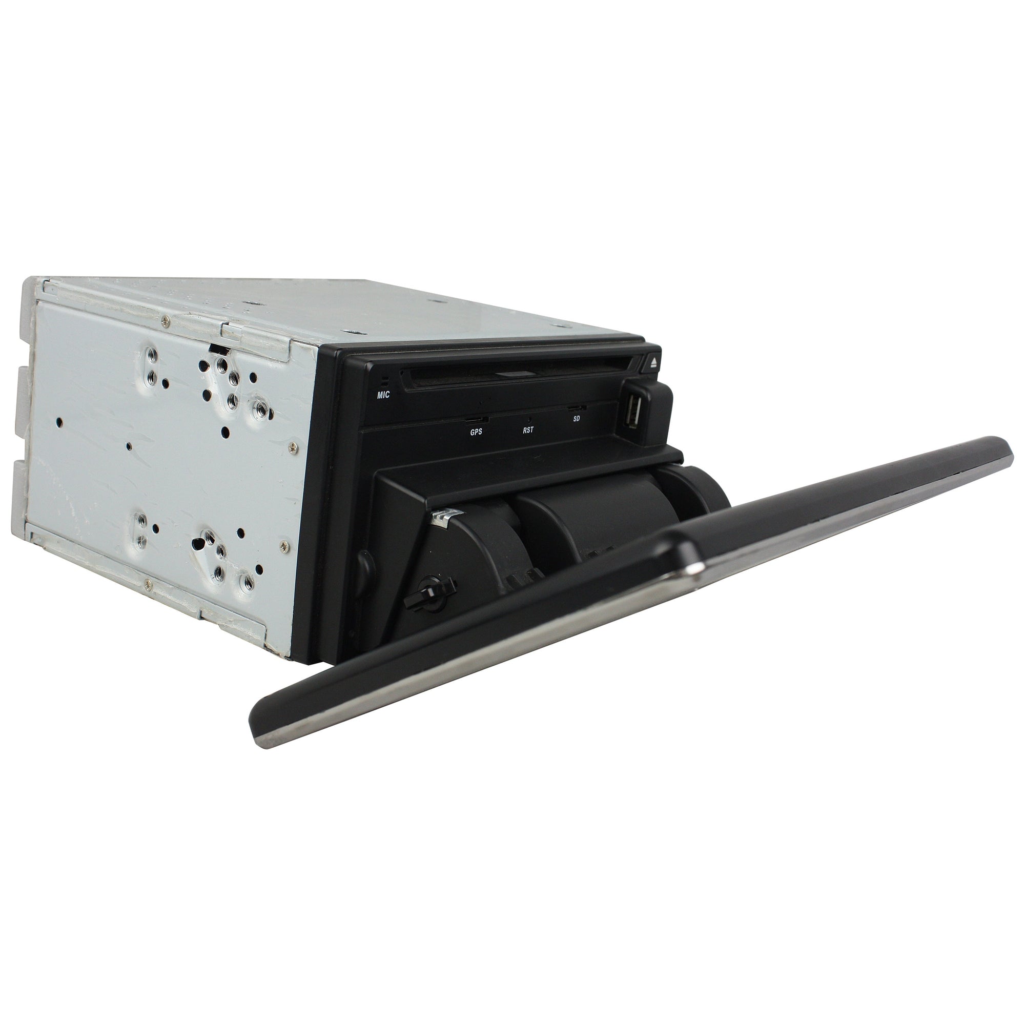 10.1" Universal Double DIN Radio Screen with DVD player and left/right up/down rotation Android 4GB RAM CarPlay Head Unit