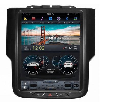 2013-2017 Dodge RAM 1500 2500 10.4" Tesla-Style Android Radio Stereo GPS NAVI in-Dash Unit Bluetooth Wi-Fi - CARSOLL