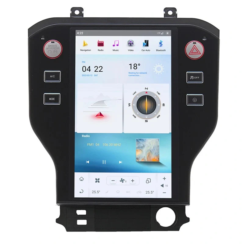 2015-2018 Ford Mustang 11.8" Tesla-Style Android Radio Stereo GPS NAVI in-Dash Unit Bluetooth Wi-Fi