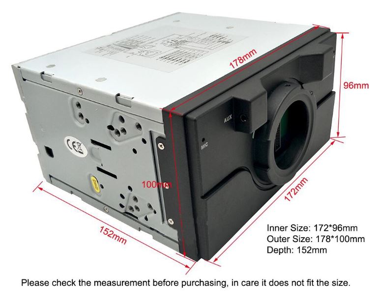 Products 12.8" Universal Double DIN Tesla Style Radio Screen 100° Rotation Abdroid 9 Six-Core 4GB RAM CarPlay Head Unit