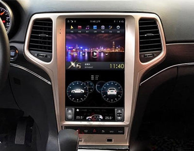 For 2013-2018 Jeep Grand Cherokee 13.6" Tesla-Style Radio Stereo Android GPS NAVI in-Dash Unit Bluetooth Wi-Fi - CARSOLL