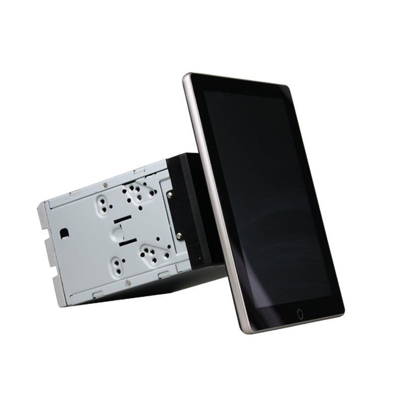 9.7" Universal Double DIN Tesla Style Radio Screen 90° AUTO Rotation Android 9 Six-Core 4GB RAM CarPlay Head Unit