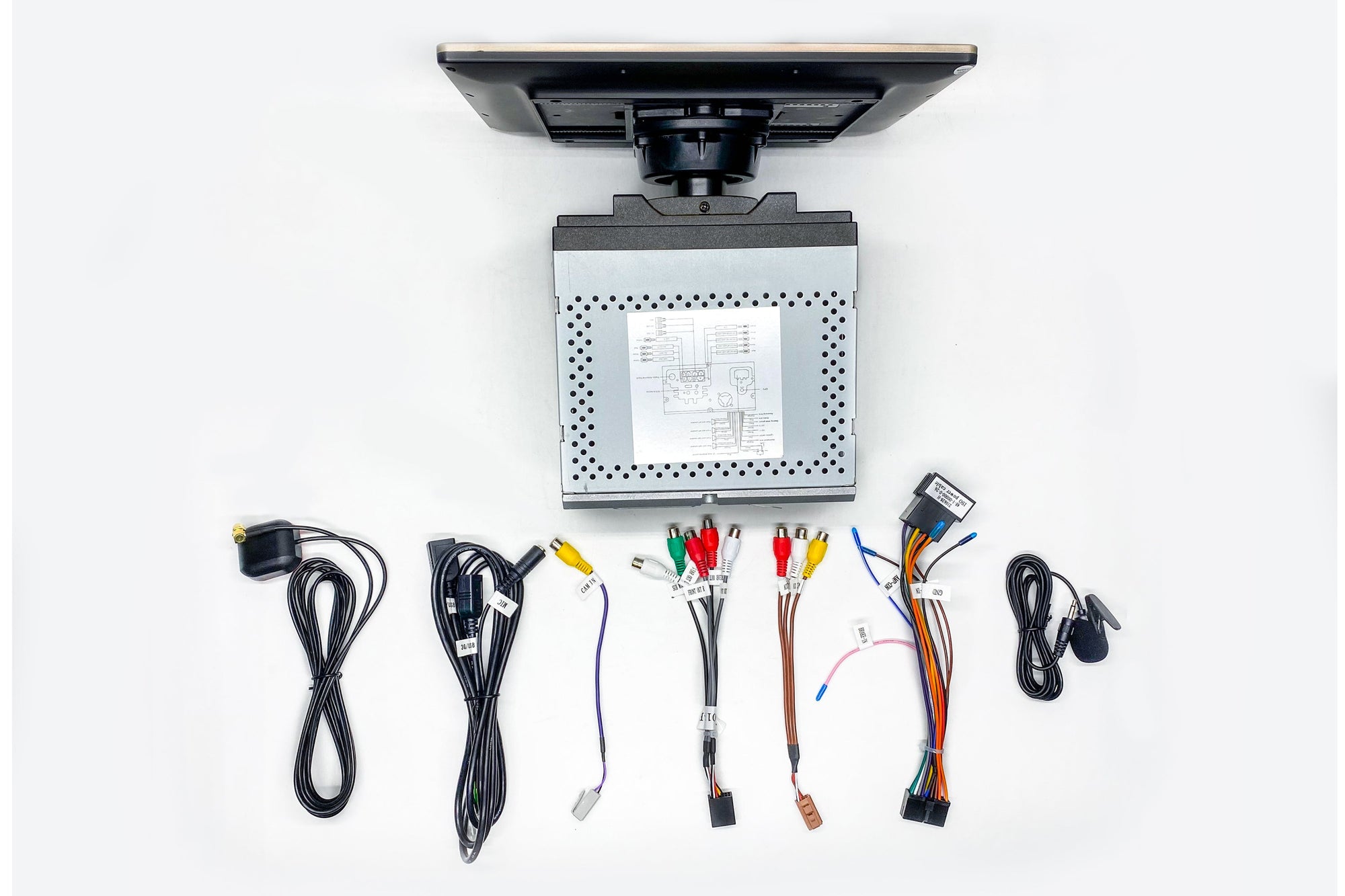 12.2" Universal Double DIN Radio Screen with left/right up/down rotation Android 4GB RAM CarPlay Head Unit