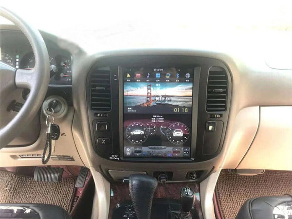 1998 - 2002 Toyota Land Cruiser 100 LC100 Android Tesla-Style Radio Ve