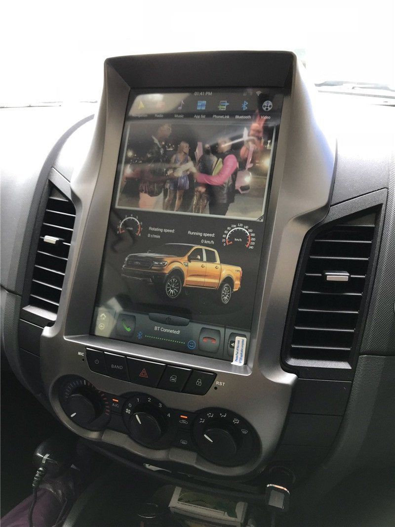 For 2011-2016 Ford Ranger 12.2" Tesla-Style Radio Stereo Android GPS NAVI in-Dash Unit Bluetooth Wi-Fi - CARSOLL