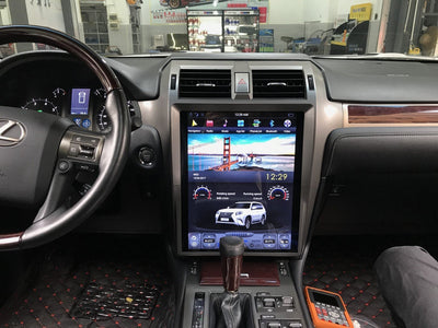 2010-2017 Lexus GX400 GX460 Tesla-Style Android Radio Stereo GPS NAVI in-Dash Unit Bluetooth Wi-Fi - CARSOLL