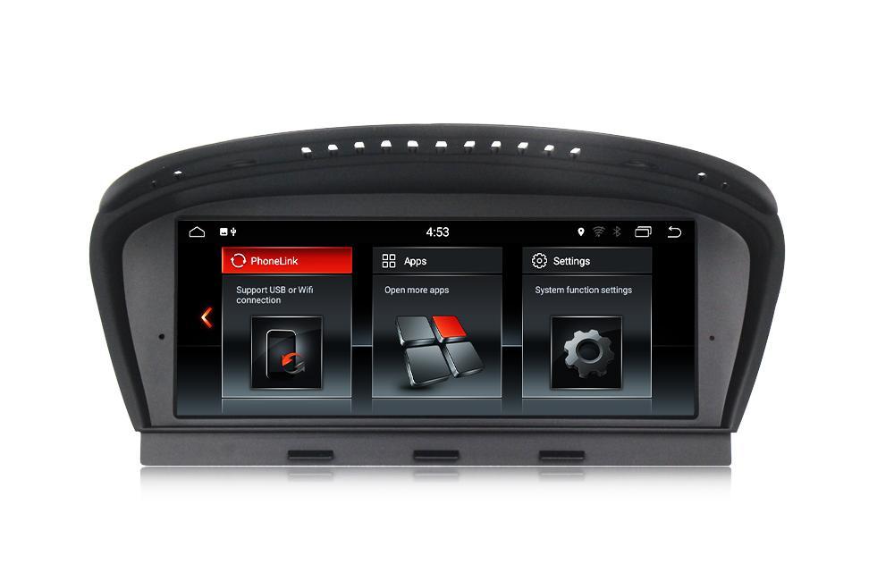 For BMW 5 Series E60 (2004-2009) Android 10 Radio Screen Monitor Head Unit GPS Navigation CarPlay - CARSOLL