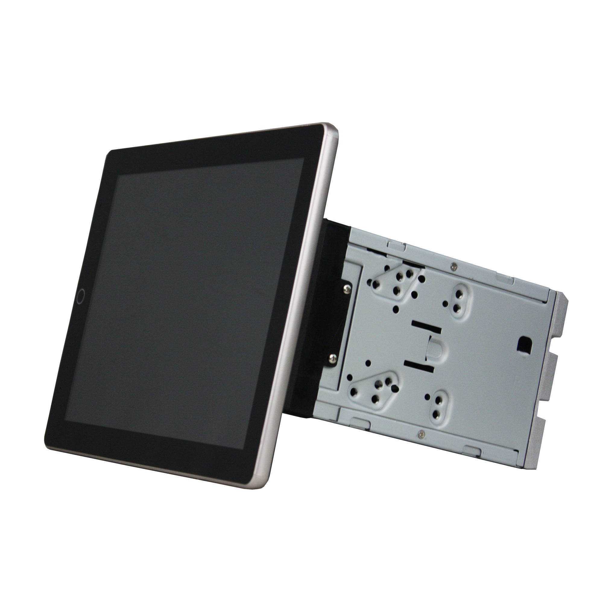 9.7" Universal Double DIN Tesla Style Radio Screen 90° AUTO Rotation Android 9 Six-Core 4GB RAM CarPlay Head Unit