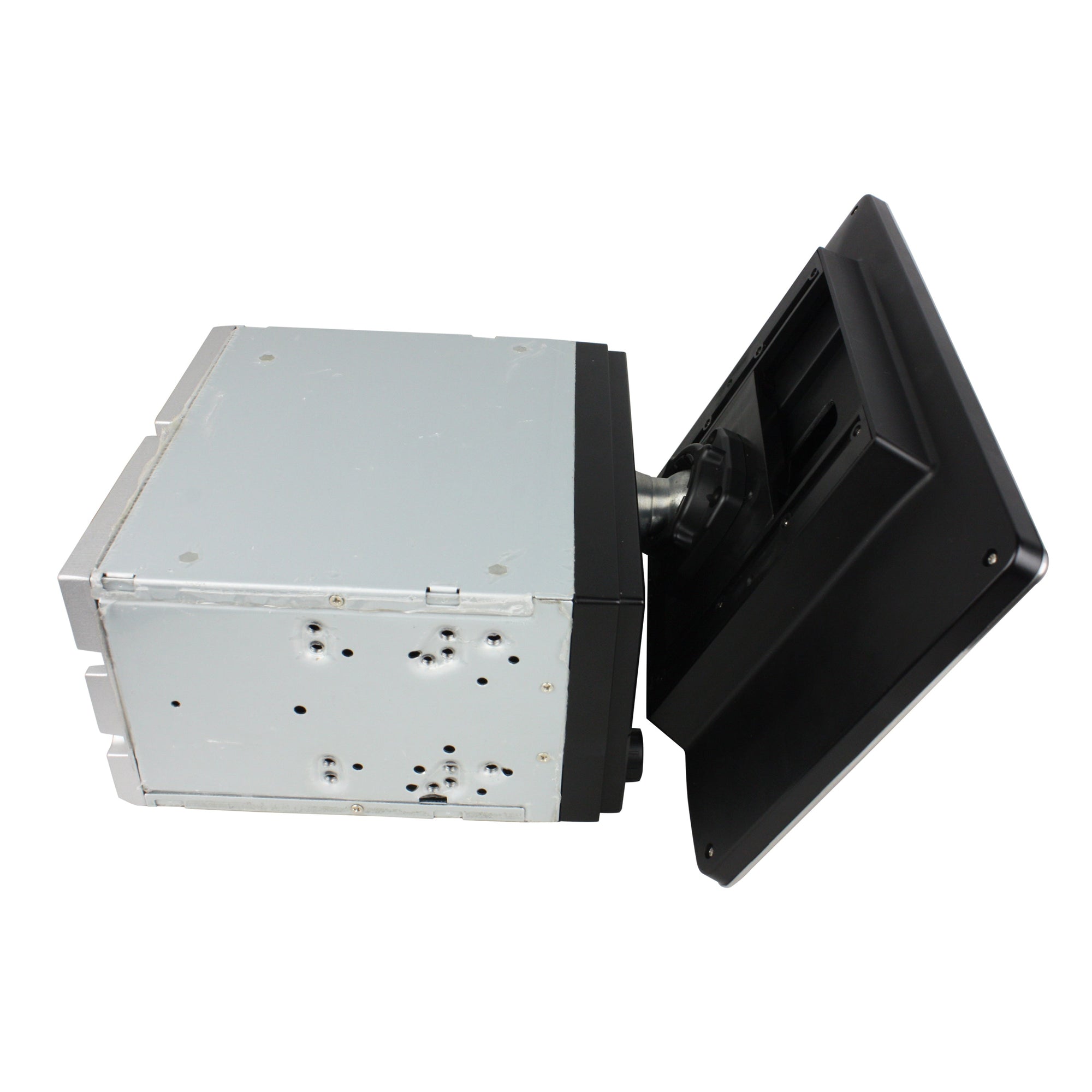 10.1" Universal Double DIN Radio Screen with DVD slot and left/right up/down rotation Android 4GB RAM CarPlay Head Unit