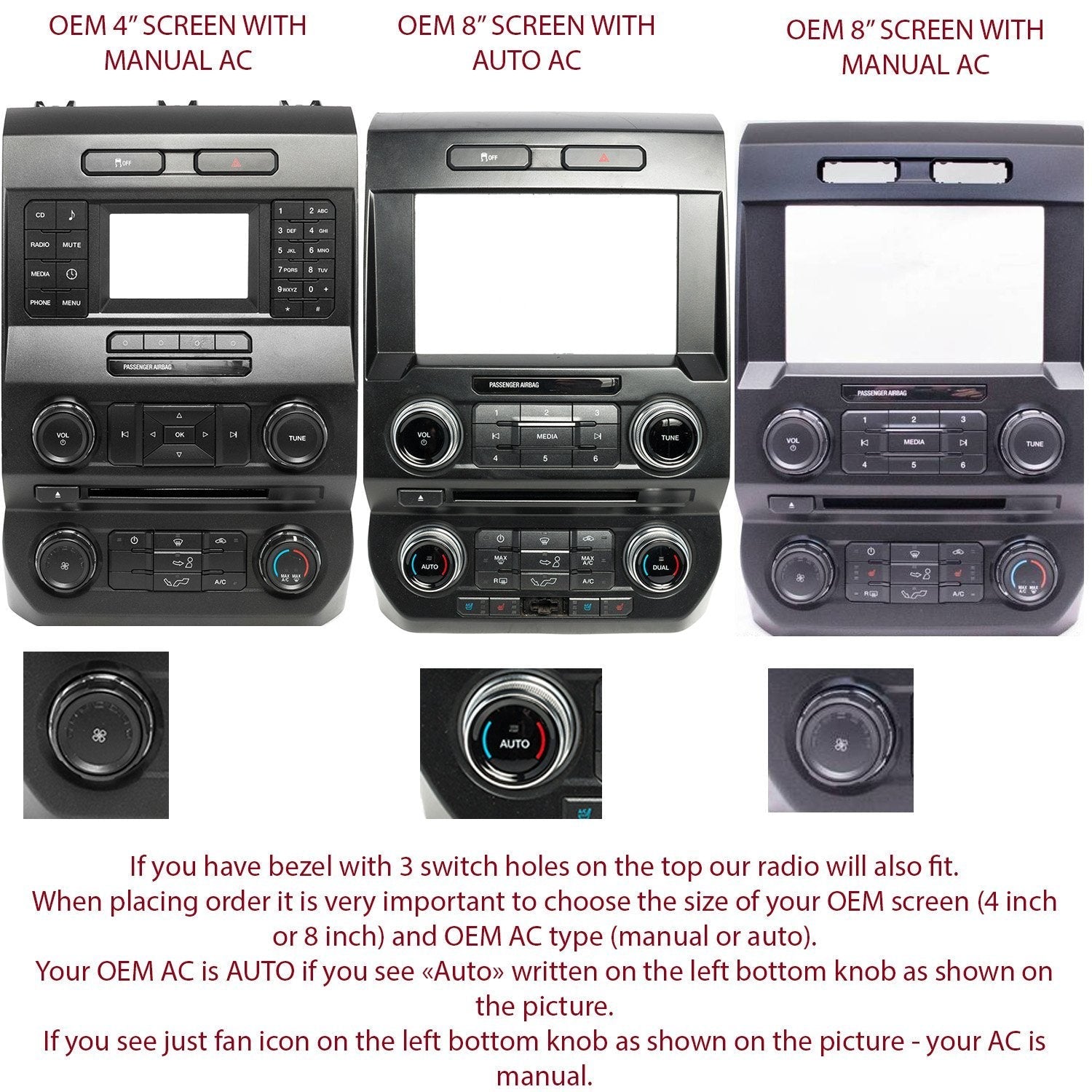 2015-2019 Ford F150 13" Tesla-Style Radio Stereo Android 9 CarPlay GPS NAVI in-Dash Unit Bluetooth Wi-Fi - CARSOLL