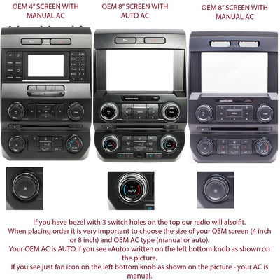 2009-2013 Ford F150/250/350 12.1 Tesla-Style Android Radio Stereo GPS NAVI In-Dash Unit Bluetooth Wi-Fi - Foto 9