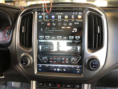 Chevrolet Colorado GMC Canyon 2014-2018 12.1" Tesla-Style FAST BOOT Android GPS NAVI in-Dash Unit Bluetooth Wi-Fi - CARSOLL