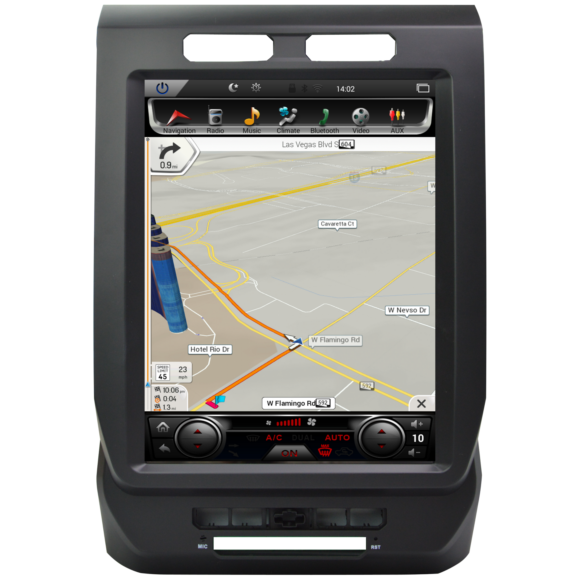 For 2015-2018 Ford F150 12.1" Tesla-Style Radio Stereo Android GPS NAVI in-Dash Unit Bluetooth Wi-Fi - CARSOLL