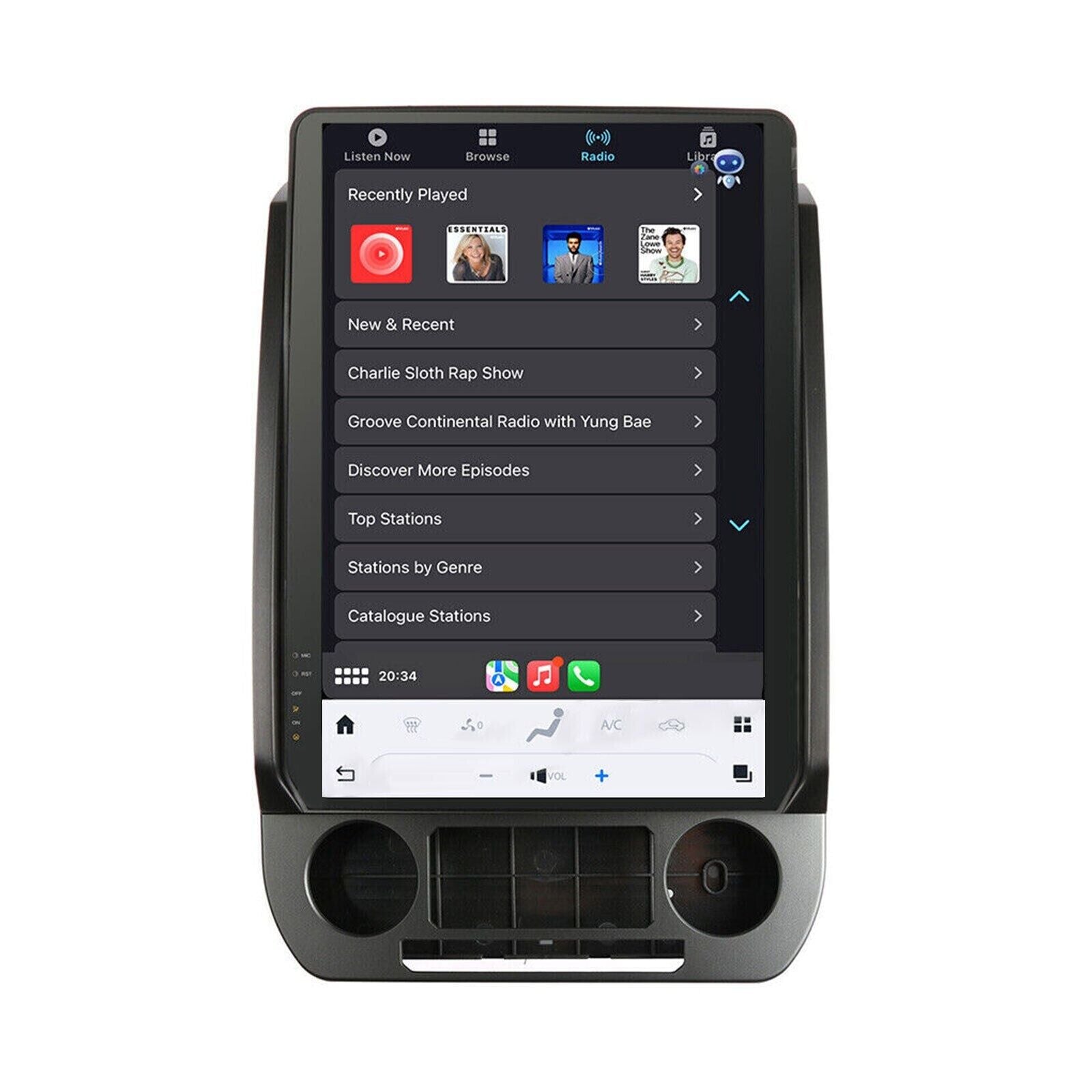 For 2015-2021 Ford F150 14.4" Tesla-Style Fast Boot Radio Stereo Android GPS CarPlay in-Dash Unit Bluetooth Wi-Fi