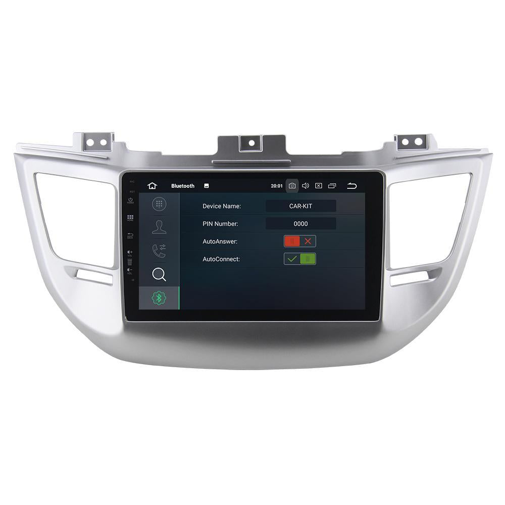 For Hyundai IX35 / Tucson 2016-2018 4GB+32GB Android 8 9 Inch Touchscreen Radio Bluetooth GPS Navigation Head Unit Stereo - CARSOLL