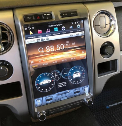 2009-2014 Ford F150 13" Tesla-Style Radio Stereo Android 9 CarPlay GPS NAVI in-Dash Unit Bluetooth Wi-Fi