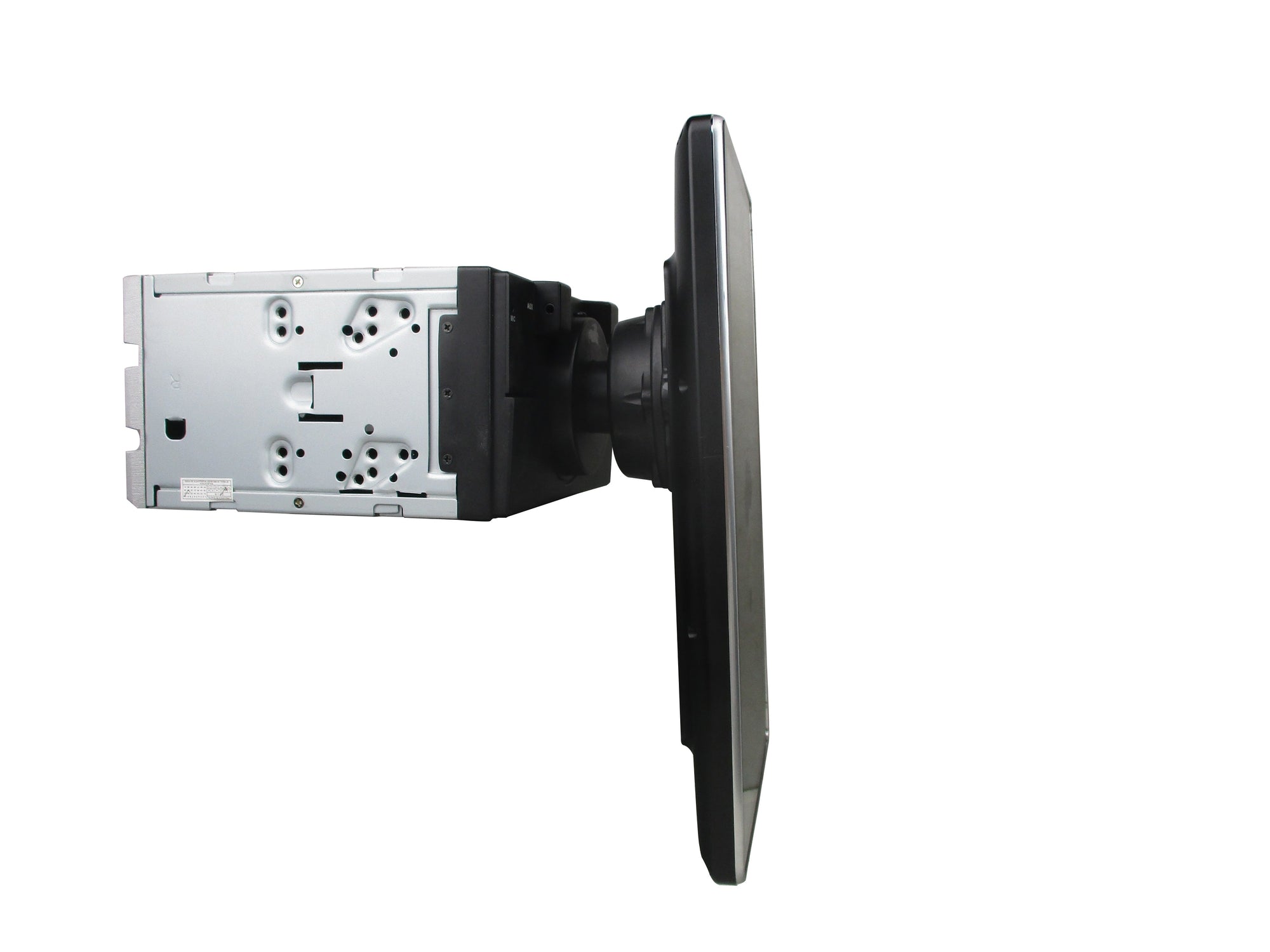 Products 12.8" Universal Double DIN Tesla Style Radio Screen 100° Rotation Abdroid 9 Six-Core 4GB RAM CarPlay Head Unit