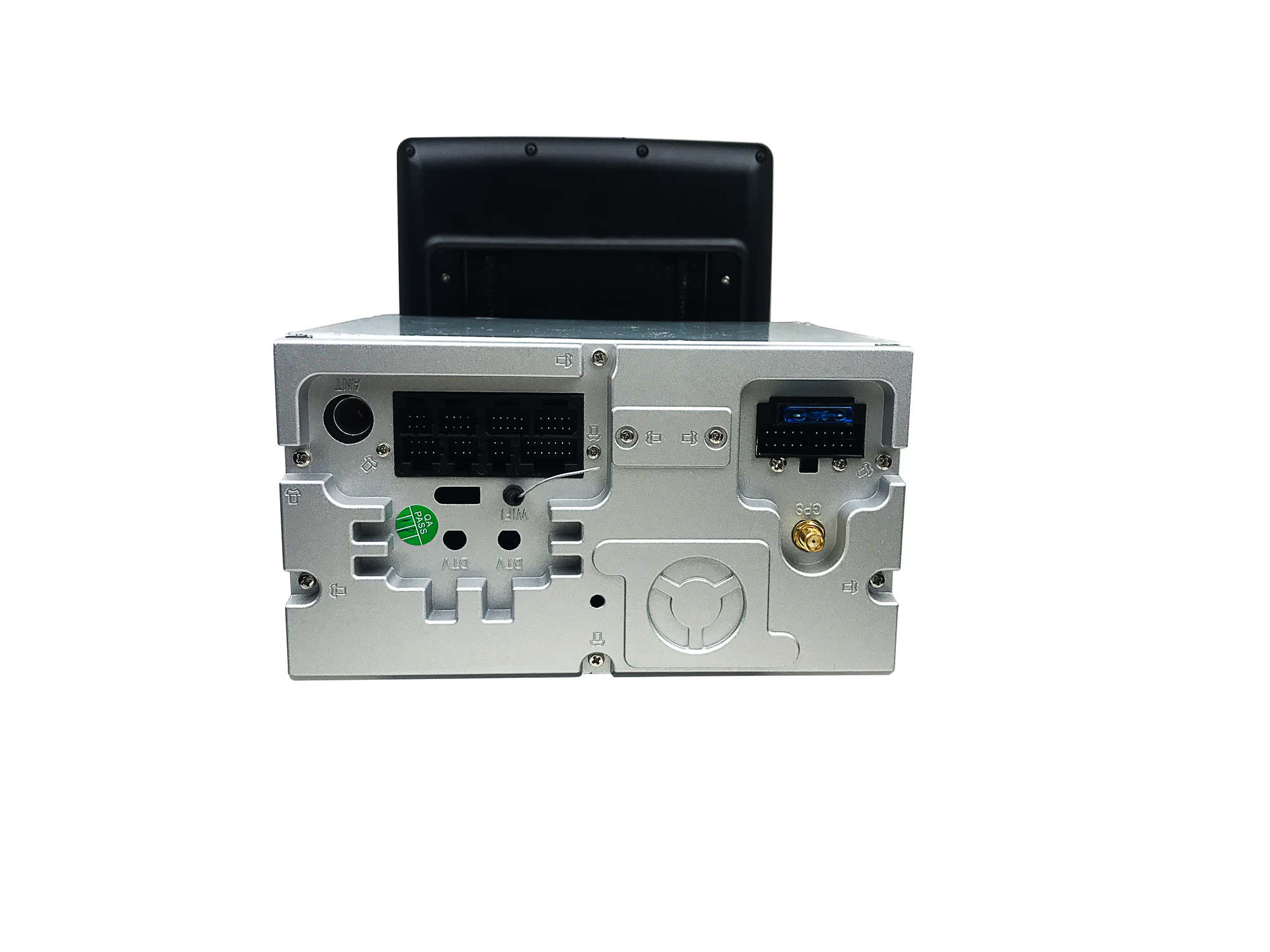 Products 12.8" Universal Double DIN Tesla Style Radio Screen 100° Rotation Abdroid 9 Six-Core 4GB RAM CarPlay Head Unit