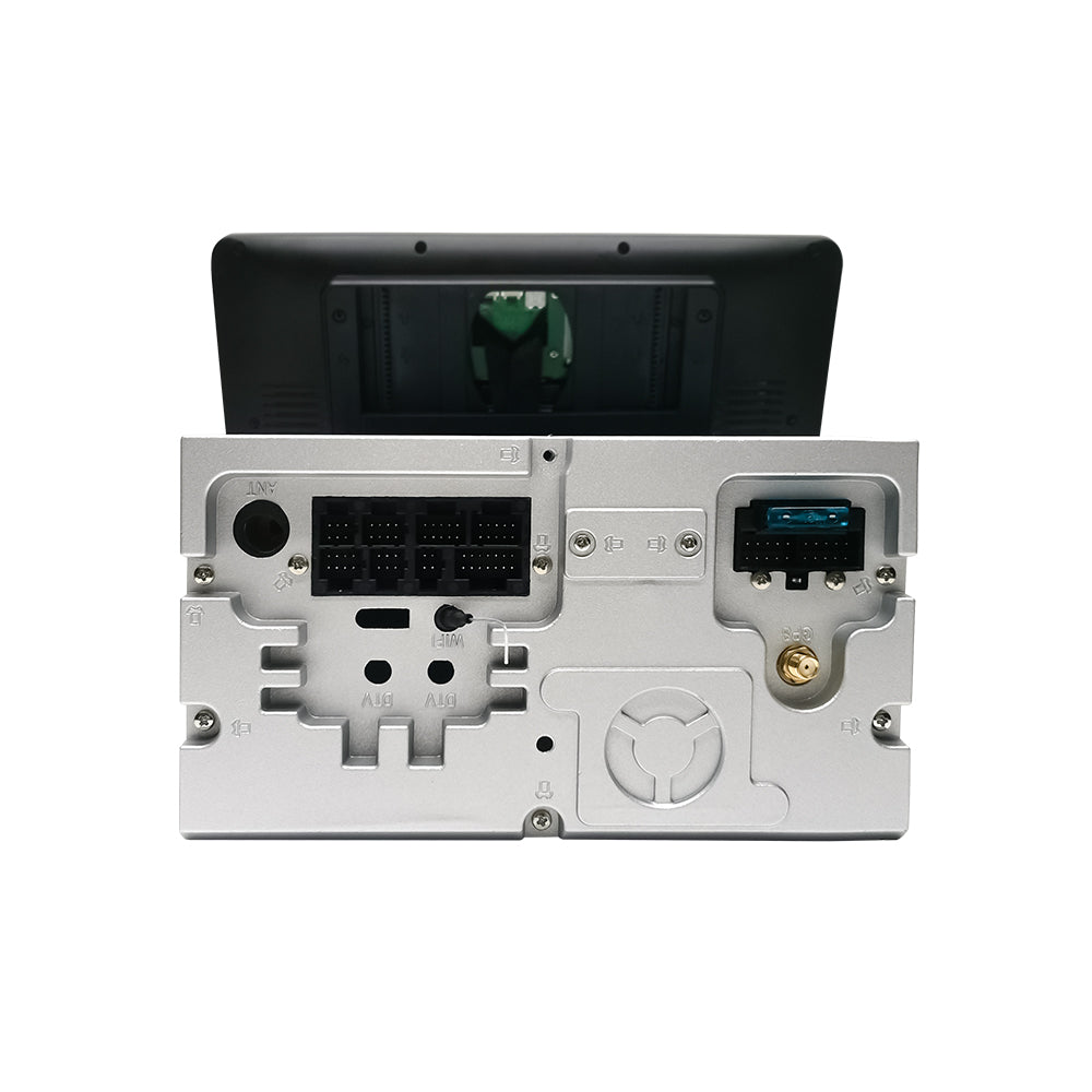 10.1" Universal Double DIN Radio Screen with wireless phone charger and left/right up/down rotation Android 4GB RAM CarPlay Head Unit