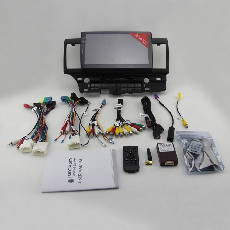 For Mitsubishi Lancer EVO X Ralliart 2008-2017 4GB+32GB Android 8 10.1 Inch Touchscreen  Radio Bluetooth GPS Navigation Head Unit Stereo - CARSOLL