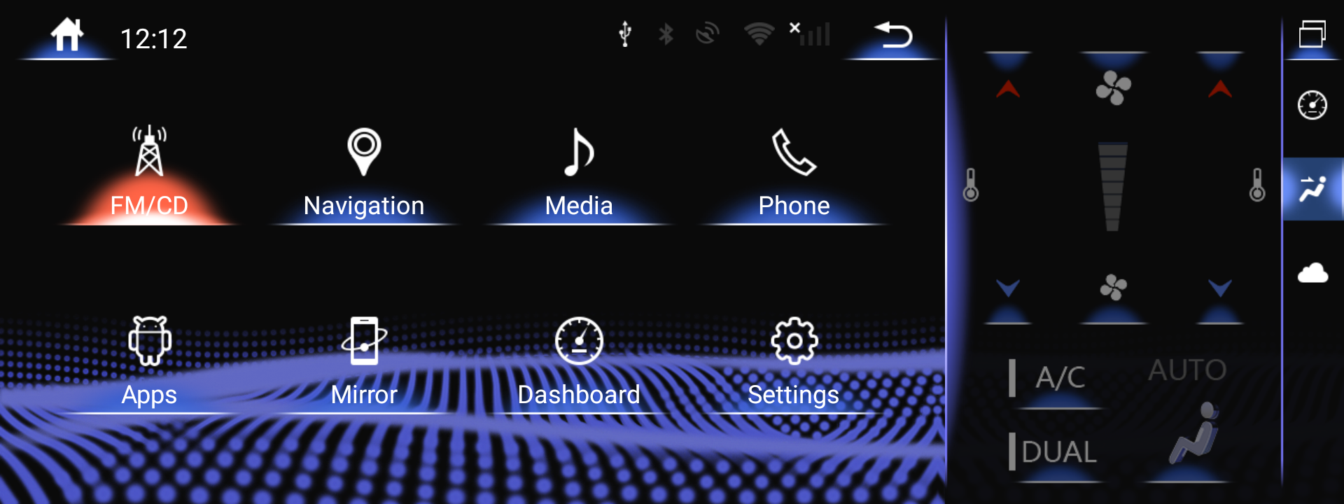 10.25" 8-core Car Stereo Android Head Unit RAM 8GB ROM 128GB GPS Navigation Car Radio for 2013-2018 Lexus IS250 IS300 IS300H IS350 IS200T F SPORT RC300 RC300H RC350 RC200T RC F