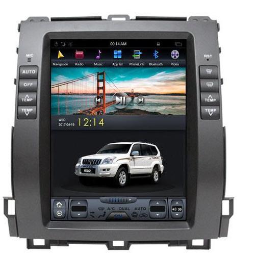2002-2009 Toyota Land Cruiser Prado Lexus GX470 10.4" Tesla-Style Radio Stereo Android GPS NAVI in-Dash Unit Bluetooth Wi-Fi. - CARSOLL