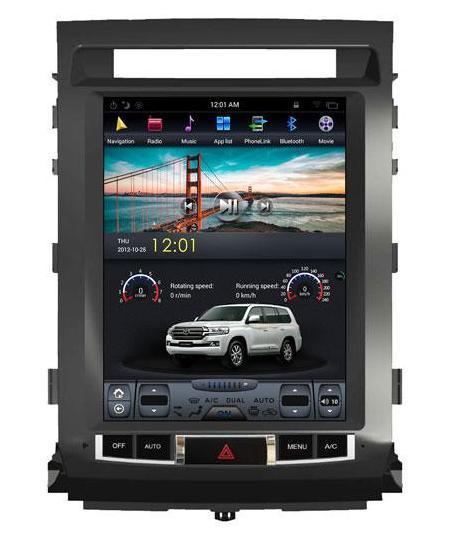 For 2008-2015 Toyota Land Cruiser 12.1" T-Style Android GPS NAVI in-Dash Unit Bluetooth Wi-Fi - CARSOLL