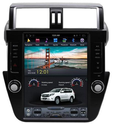 2014-2017 Toyota Land Cruiser Prado 12.1" Tesla-Style Android Radio Stereo GPS NAVI in-Dash Unit Bluetooth Wi-Fi - CARSOLL
