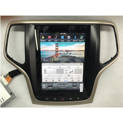 For 2013-2018 Jeep Grand Cherokee 10.4" Tesla-Style Radio Stereo Android GPS NAVI in-Dash Unit Bluetooth Wi-Fi - CARSOLL
