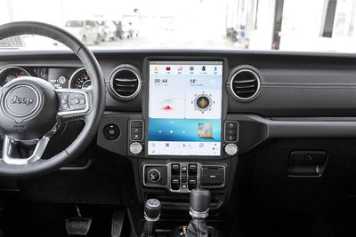 2018 -  2022 Jeep Wrangler JL Android Tesla-Style Radio Vertical Screen Navigation HEADUNIT GPS CarPlay