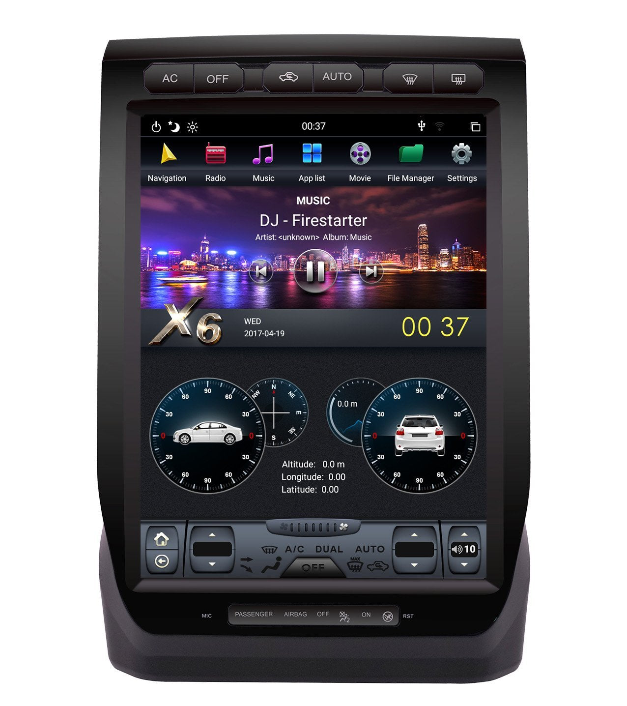 2015-2019 Ford F150 13" Tesla-Style Radio Stereo Android 9 CarPlay GPS NAVI in-Dash Unit Bluetooth Wi-Fi - CARSOLL