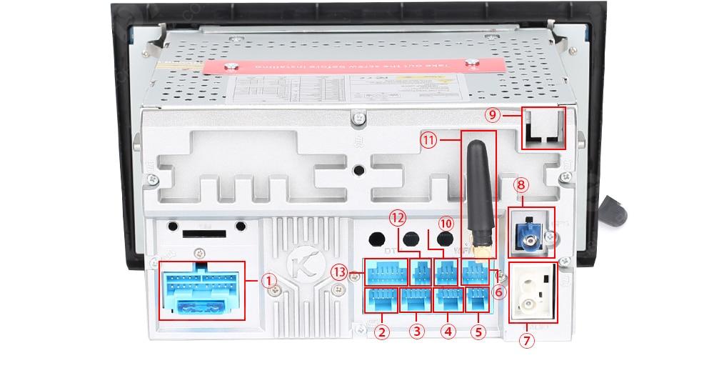Audi/A6/S6/RS6 Multimedia Player Car Radio Two Din Android 8.0 Stereo System For GPS RAM 4GB USB DVR OBD2 FM - CARSOLL